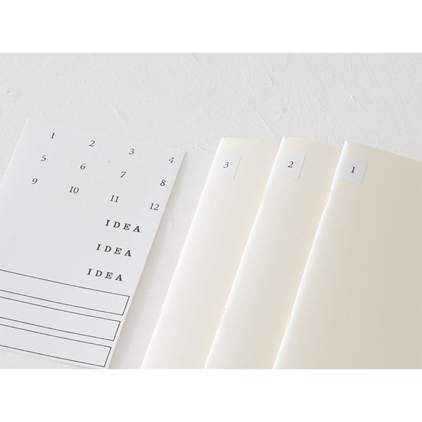 MDノート ライト<A4変形判> 横罫 3冊組(15216006)