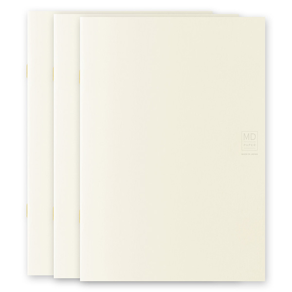 【英語の帯】MDノート ライト<A5> 横罫 3冊組 帯英語(15220006)