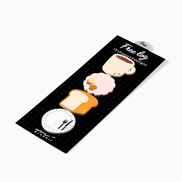 付せん紙 ジャーナル フリー 食事柄(19068006)