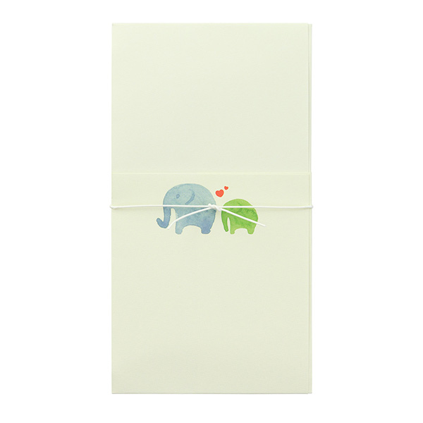 金封 出産祝 水彩 ぞう柄(25366006)★ぽち袋&祝儀袋よりどり4点以上送料無料12/15まで★