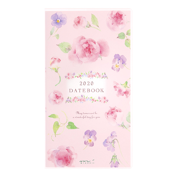 【2020年版】ポケットダイアリー<スリム> カントリータイム 花柄(27789006)★ダイアリー送料無料1/30まで★