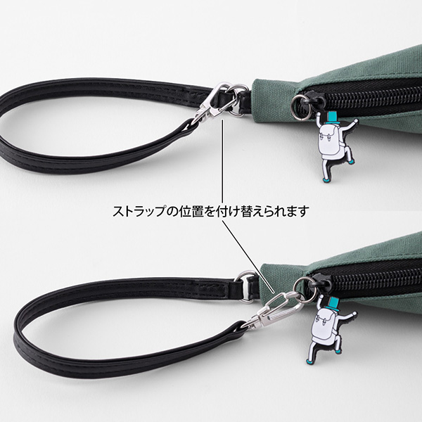 完売しました★【限定】ペンケース 山登り柄 緑 オジサン25th(41795006)