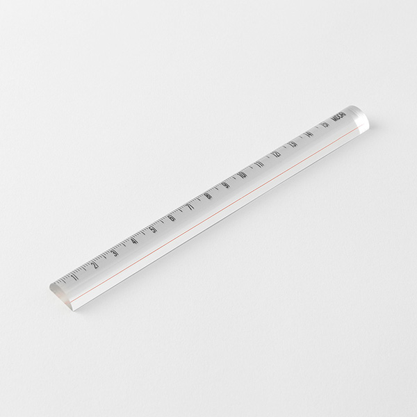 レンズ定規<15cm> 透明(42306006)