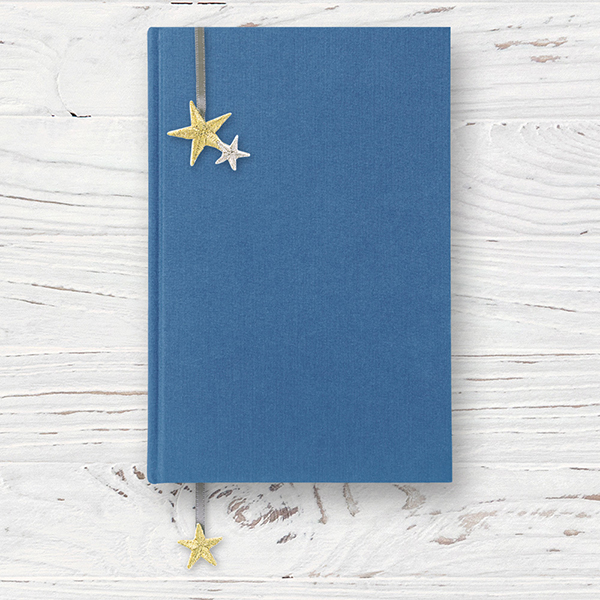 しおりシール 刺繍 星柄(82462006)★シール&付せんよりどり5点以上送料無料7/30まで★