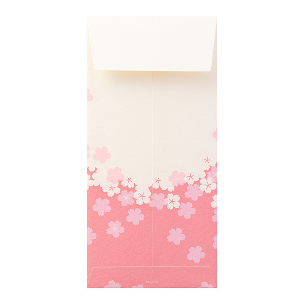 封筒 多目的 シルク 桜小紋柄(85454006)★ぽち袋&祝儀袋よりどり4点以上送料無料12/15まで★
