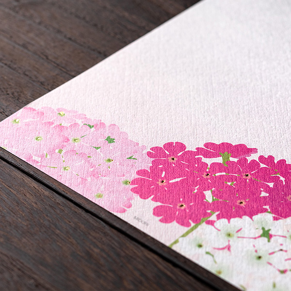 便箋 箔 桜草柄(87023006)