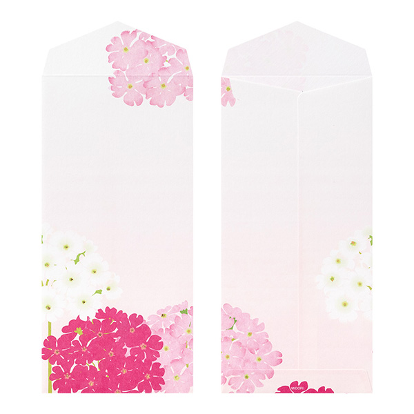 封筒 箔 桜草柄(87024006)