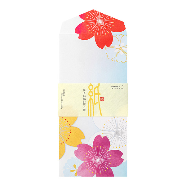 封筒 シルク 桜文様柄(87026006)