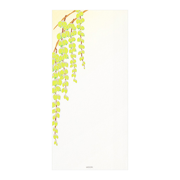 一筆箋 4柄入 春の花柄(89484006)