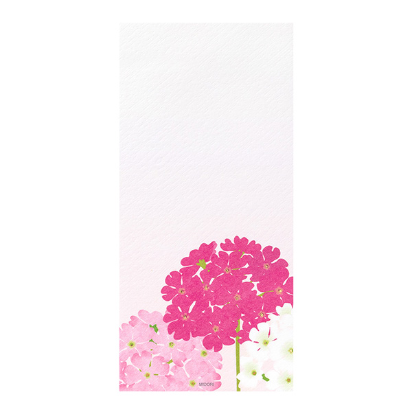 一筆箋 箔 桜草柄(89505006)