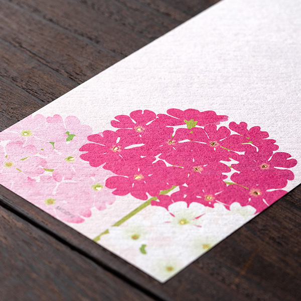 一筆箋 箔 桜草柄(89505006)