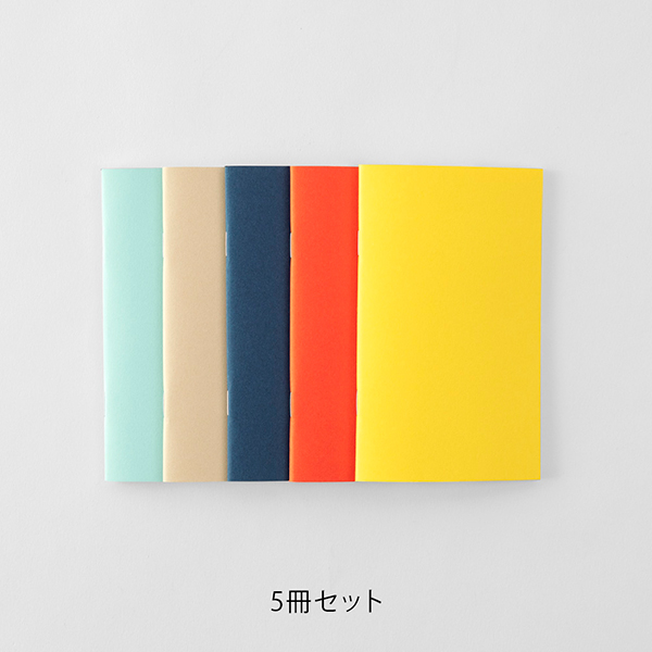 【ストア限定】手帳用ノート<A6変形判> ドット罫 5冊組(91803675)