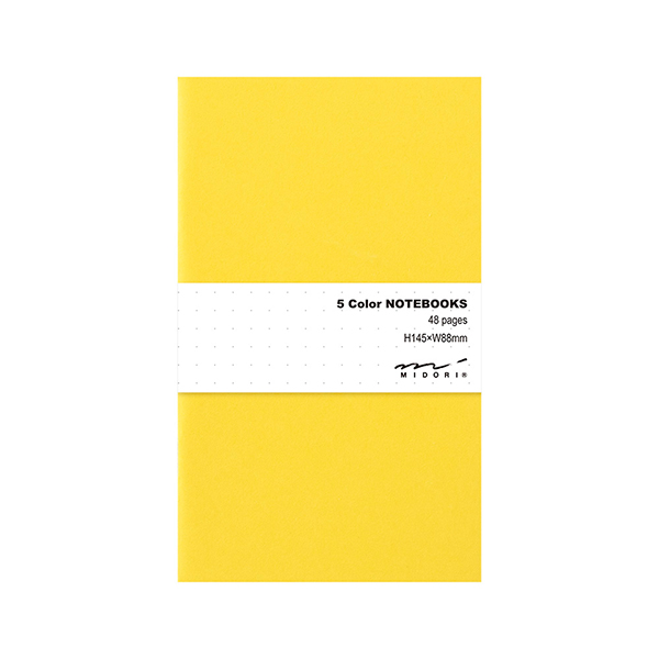 【ストア限定】手帳用ノート<A6変形判> ドット罫 5冊組(91803675)