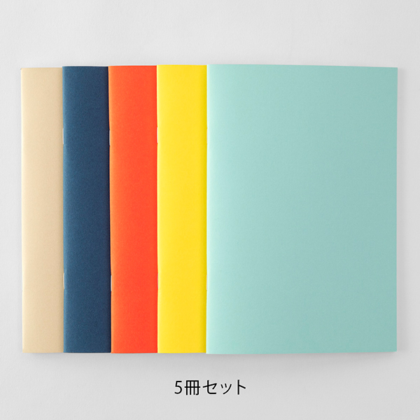【限定】手帳用ノート<A5変形判> ドット罫 5冊組(91803677)