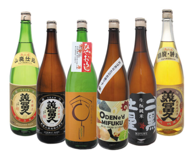 送料無料】美冨久秋の呑み放題 伝承技術の旨酒セット 1.8L×6本 1.8L×6本