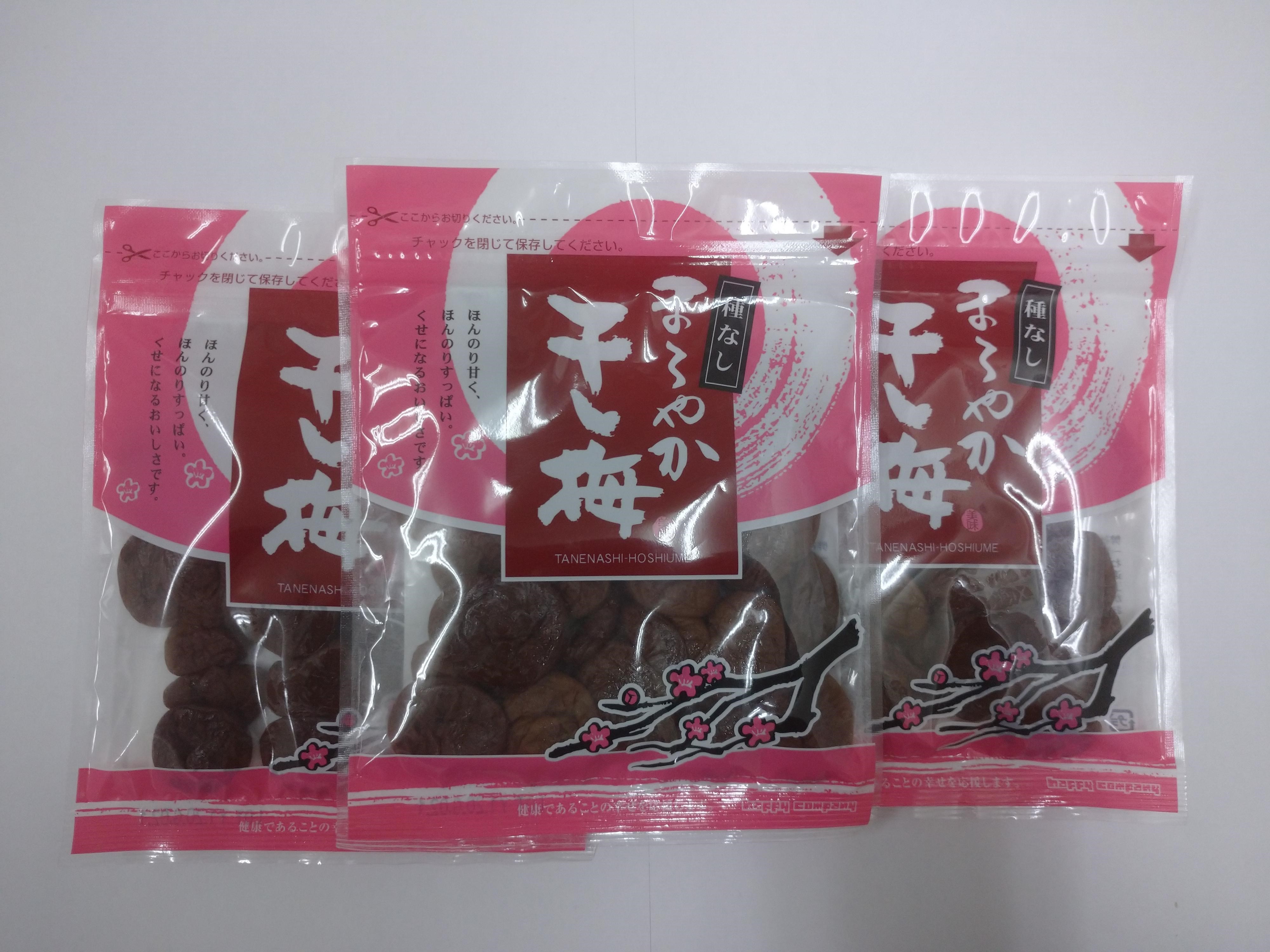 干し梅小3個　パッケージ