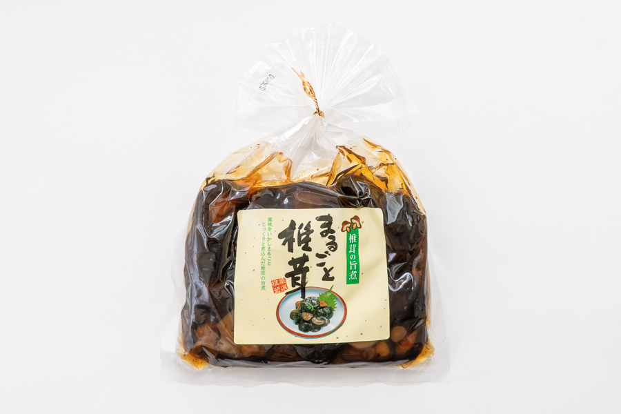 丸ごと椎茸　パッケージ