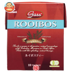 ガスコ Gass(ガス) オーガニックルイボスティー ティーバッグ 1.8g×18袋×24個入