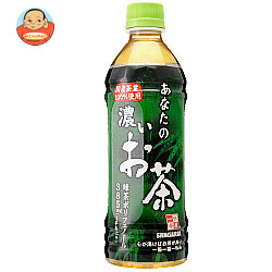 サンガリア あなたの濃いお茶 500mlペットボトル×24本入