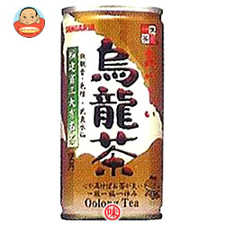 サンガリア 一休茶屋 おいしい烏龍茶 190g缶×30本入