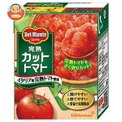 キッコーマン 完熟カットトマト 388g紙パック×12個入