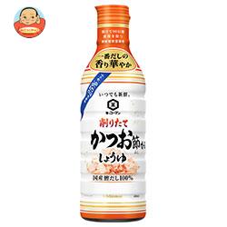 キッコーマン いつでも新鮮 削りたてかつお節香るしょうゆ 450mlペットボトル×12本入