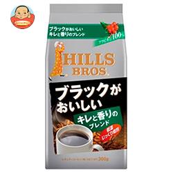 日本ヒルスコーヒー ヒルス ブラックがおいしいブレンド(粉) 300g袋×12(6×2)袋入