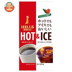 日本ヒルスコーヒー ヒルス HOT&ICEがおいしいブレンド(粉) 300g袋×12(6×2)袋入