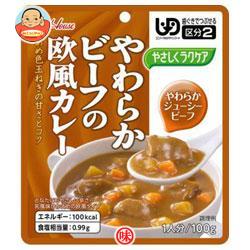 ハウス食品 やさしくラクケア やわらかビーフの欧風カレー 100g×40個入