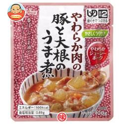 ハウス食品 やさしくラクケア やわらか肉の豚と大根のうま煮 100g×40個入