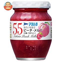 アヲハタ 55 ピーチ・メルバ(白桃・ラズベリー) 150g瓶×12個入
