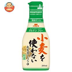 イチビキ 卓上しょうゆ 小麦を使わない 丸大豆しょうゆ 200mlペットボトル×10本入