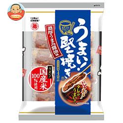 越後製菓 うまい!堅焼き 濃厚うまみ醤油味 96g×12袋入