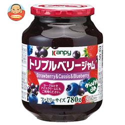 カンピー トリプルベリージャム 780g瓶×6個入