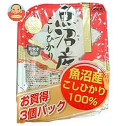 たかの 魚沼産こしひかり 3個パック (180g×3個)×4個入