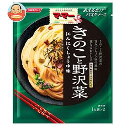 日清フーズ マ・マー あえるだけパスタソース きのこと野沢菜 60g×10袋入