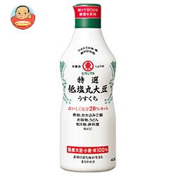 ヒガシマル醤油 特選低塩丸大豆うすくちしょうゆ 400ml×12本入