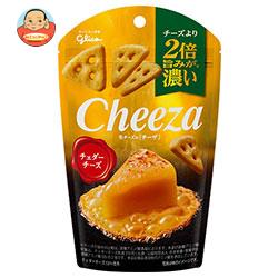 グリコ 生チーズのチーザ チェダーチーズ 40g×10袋入