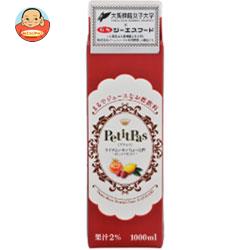 ジーエスフード GS プティパ 果汁入お酢飲料 1000ml紙パック×12本入