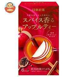 三井農林 日東紅茶 スパイス香るアップルティー 9.6g×6本×24箱入