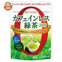 三井農林 三井銘茶 カフェインレス緑茶 煎茶 40g×24袋入