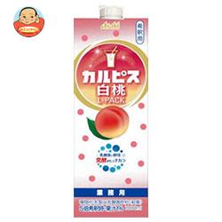 カルピス カルピス白桃 Lパック 1L紙パック×12(6×2)本入