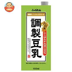 ふくれん 九州産ふくゆたか大豆 調製豆乳 1L紙パック×12(6×2)本入