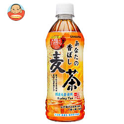 サンガリア あなたの香ばし麦茶 500mlペットボトル×24本入