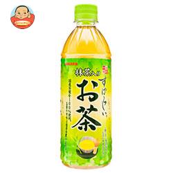 サンガリア すばらしい抹茶入りお茶 500mlペットボトル×24本入