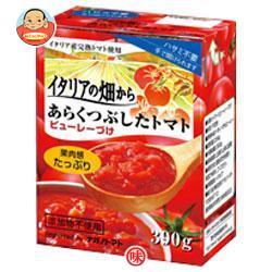 ナガノトマト イタリアの畑から あらくつぶしたトマト ピューレーづけ 390g×12箱入