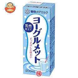 雪印メグミルク ヨーグルメット 200ml紙パック×24(12×2)本入