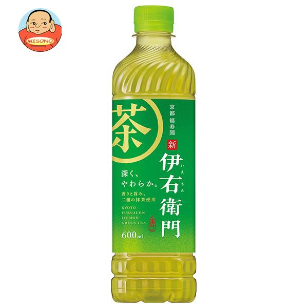サントリー 緑茶 伊右衛門(いえもん)【手売り用】 525mlペットボトル×24本入