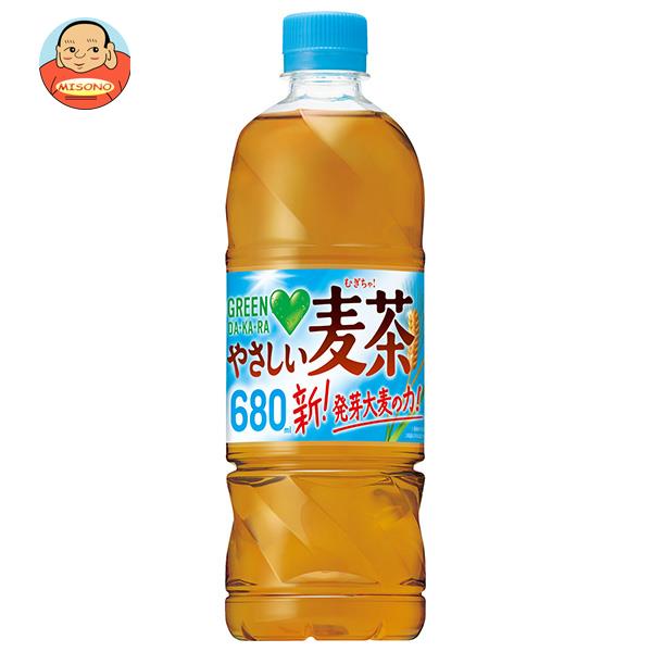 サントリー GREEN DAKARA(グリーン ダカラ) やさしい麦茶【手売り用】 650mlペットボトル×24本入