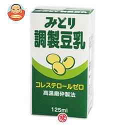 九州乳業 みどり 調製豆乳 125ml紙パック×12本入